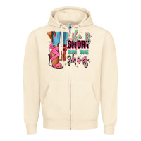 Afro Heels Zipper Hoodie | Teevron