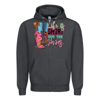 Smoke Afro heels Zipper Hoodie - RanaPortraitStore