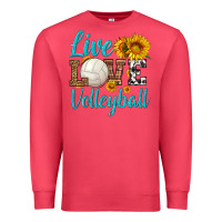 Cardinal live love volleyball Premium Sweatshirt - HRA Design Shop
