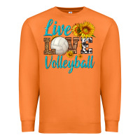 Carrot live love volleyball Premium Sweatshirt - HRA Design Shop