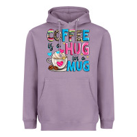 Lavender coffee is a hug in a Heavyweight Hoodie - Zillion Design Studio
