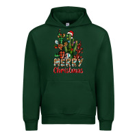 Foreset Green merry christmas cactus western Urban Hoodie - BarkalooDesign
