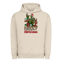 Pigment French Oak merry christmas cactus western Urban Hoodie - BarkalooDesign
