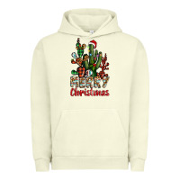 Pigment Pistachio merry christmas cactus western Urban Hoodie - BarkalooDesign