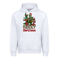 White merry christmas cactus western Urban Hoodie - BarkalooDesign