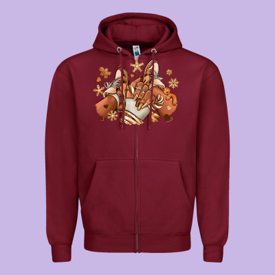 Zipper Hoodie Melanin Christmas black girl sneakers