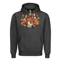 Charcoal Heather Melanin Christmas black girl sneakers Zipper Hoodie - RanaPortraitStore