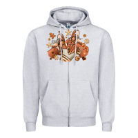 Heather Grey Melanin Christmas black girl sneakers Zipper Hoodie - RanaPortraitStore