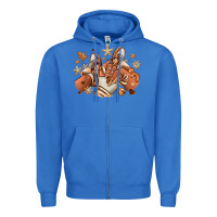 True Royal Melanin Christmas black girl sneakers Zipper Hoodie - RanaPortraitStore
