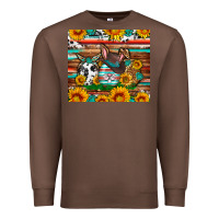 Chestnut Easter eggs sunflower gemstone tumbler Easter Day Premium Sweatshirt - Neo Western