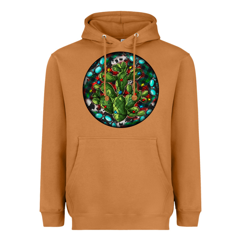 Christmas Santa Claus Round Heavyweight Hoodie by RanaPortraitStore | Teevron