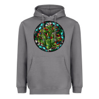 Storm Christmas Santa Claus round Heavyweight Hoodie - RanaPortraitStore