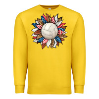 Lemon volleyball sunflower Premium Sweatshirt - HRA Design Shop