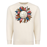 Sandshell volleyball sunflower Premium Sweatshirt - HRA Design Shop