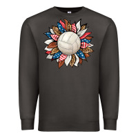 Smoke volleyball sunflower Premium Sweatshirt - HRA Design Shop