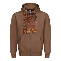 Chestnut Melanin shades of brown Zipper Hoodie - RanaPortraitStore