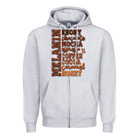 Heather Grey Melanin shades of brown Zipper Hoodie - RanaPortraitStore