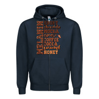 Navy Melanin shades of brown Zipper Hoodie - RanaPortraitStore