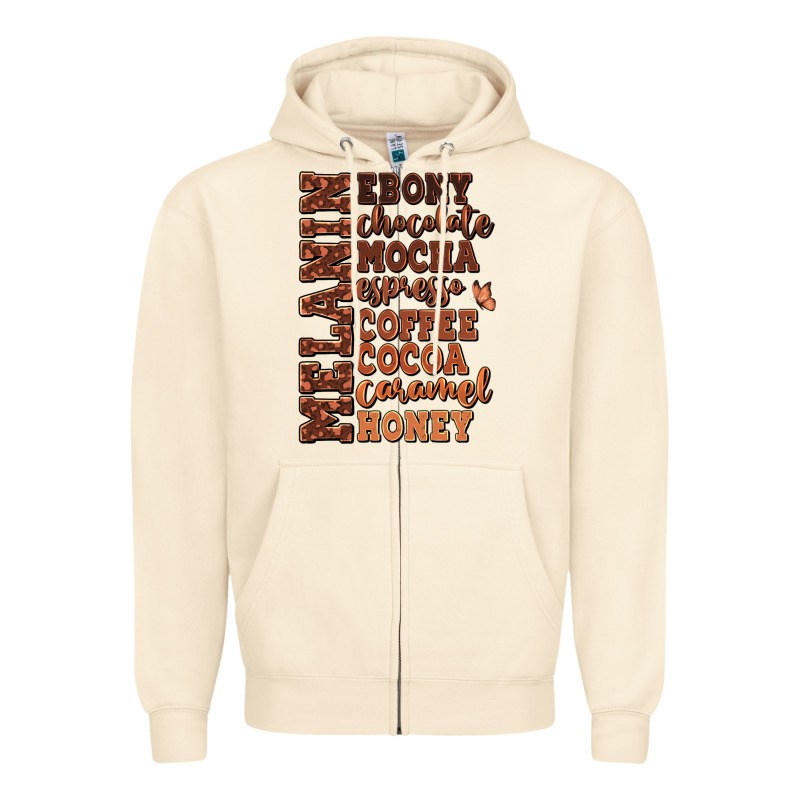 Melanin Shades Of Brown Zipper Hoodie by RanaPortraitStore | Teevron