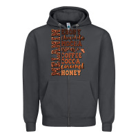 Smoke Melanin shades of brown Zipper Hoodie - RanaPortraitStore