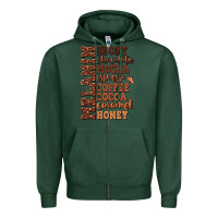 Sports Green Melanin shades of brown Zipper Hoodie - RanaPortraitStore