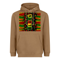 Toasted Coconut black license letters Heavyweight Hoodie - Zillion Design Studio