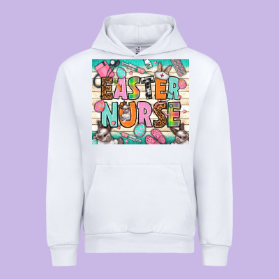 Easter Nurse Urban Hoodie Designed By Nancycooperartshop