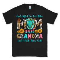 Black god gifted me two titles mom and grandma and i roc Classic Tee - RanaPortraitStore