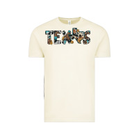 Vintage Arctic texas sunflower cowhide leopard texas map Vintage Tee - Artiststas