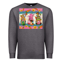 Charcoal Heather Easter Gnomies Tumbler Easter Day Premium Sweatshirt - Neo Western