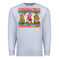 Heather Grey Easter Gnomies Tumbler Easter Day Premium Sweatshirt - Neo Western
