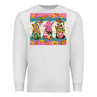 Oatmeal Heather Easter Gnomies Tumbler Easter Day Premium Sweatshirt - Neo Western