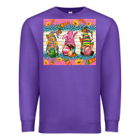 Purple Easter Gnomies Tumbler Easter Day Premium Sweatshirt - Neo Western