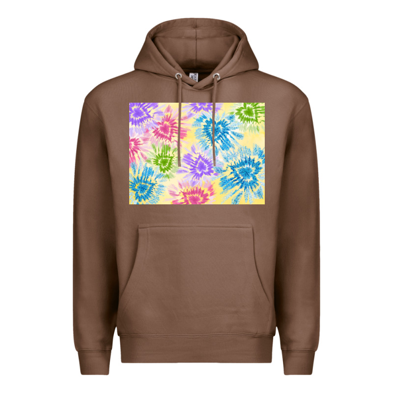 Tie Dye Heart Shaped Background 3200x2400 Premium Hoodie by AdoDesignShop | Teevron