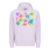 Lilac tie dye heart shaped background 3200x2400 Premium Hoodie - AdoDesignShop