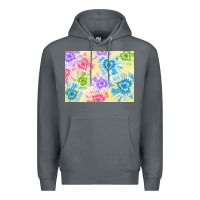 Rock tie dye heart shaped background 3200x2400 Premium Hoodie - AdoDesignShop