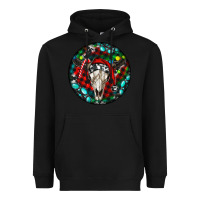 Black Christmas skull Heavyweight Hoodie - RanaPortraitStore