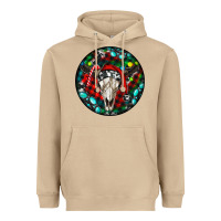 Mushroom Christmas skull Heavyweight Hoodie - RanaPortraitStore