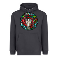 Smoke Christmas skull Heavyweight Hoodie - RanaPortraitStore
