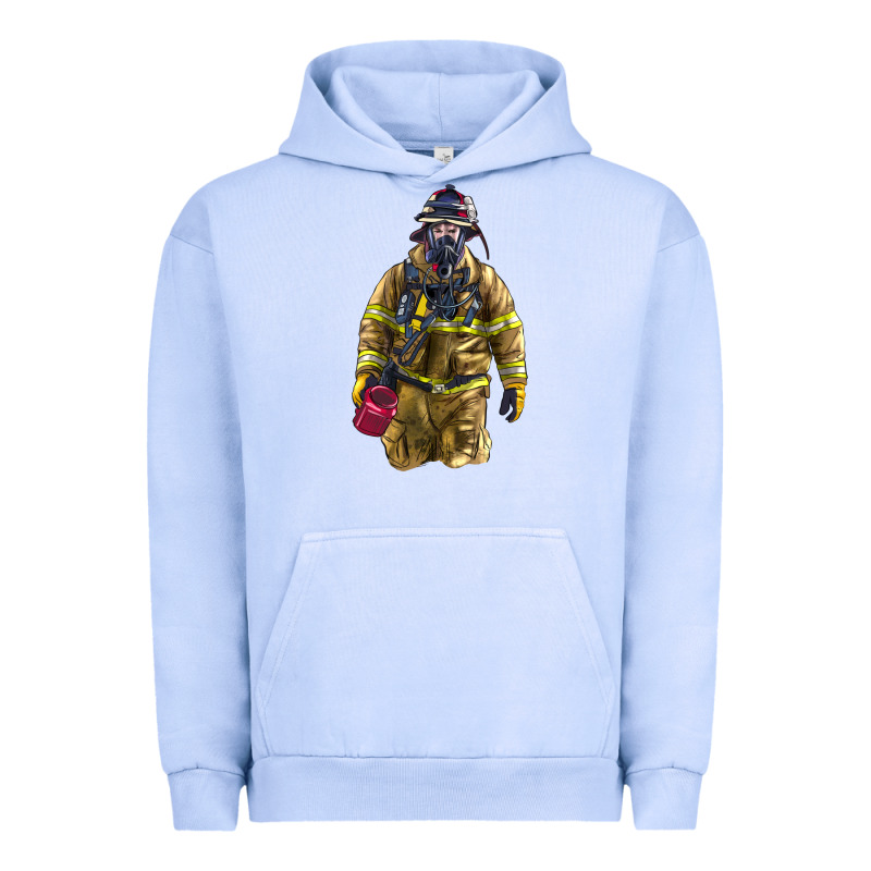 Firefighter Urban Hoodie by LillyAllenDesigns | Teevron
