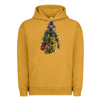 Pigment Peanut Butter Firefighter Urban Hoodie - LillyAllenDesigns