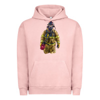 Pigment Salmon Firefighter Urban Hoodie - LillyAllenDesigns