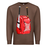 Chestnut red bat backpack fa element Premium Sweatshirt - FaDigitalArtStudio