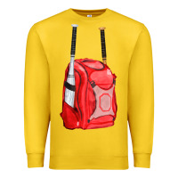 Lemon red bat backpack fa element Premium Sweatshirt - FaDigitalArtStudio
