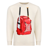 Sandshell red bat backpack fa element Premium Sweatshirt - FaDigitalArtStudio