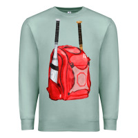 Seafoam red bat backpack fa element Premium Sweatshirt - FaDigitalArtStudio