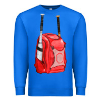 True Royal red bat backpack fa element Premium Sweatshirt - FaDigitalArtStudio