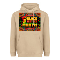 Mushroom black history month Heavyweight Hoodie - Zillion Design Studio