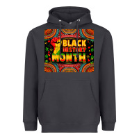 Smoke black history month Heavyweight Hoodie - Zillion Design Studio