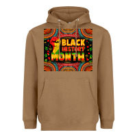 Toasted Coconut black history month Heavyweight Hoodie - Zillion Design Studio